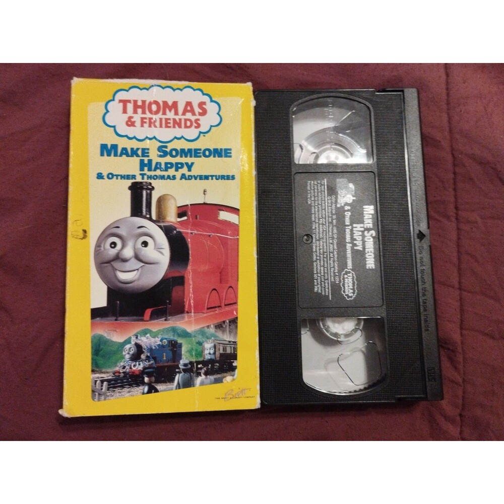 Thomas and Friends Make Someone Happy and Other Adventures VHS 2000 Alec Baldwin